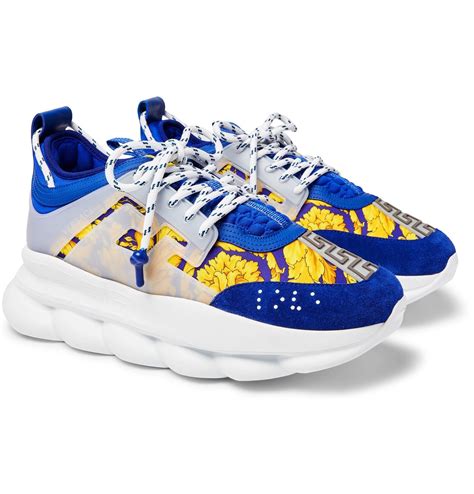 versace chain reaction size 48|authentic Versace chain reaction sneakers.